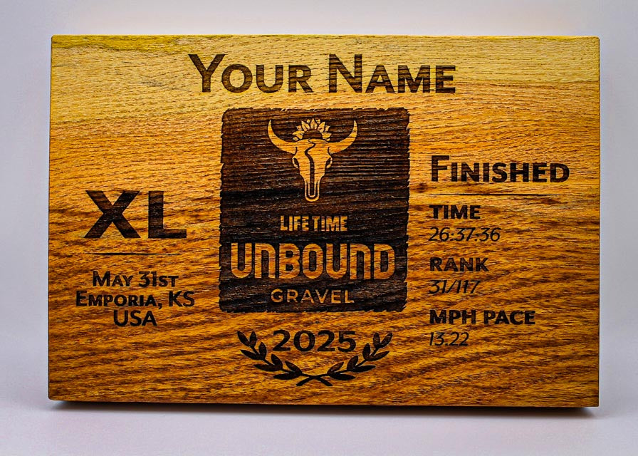 2025 Unbound Gravel Finisher Award