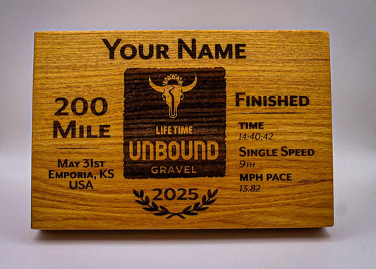 2025 Unbound Gravel Finisher Award